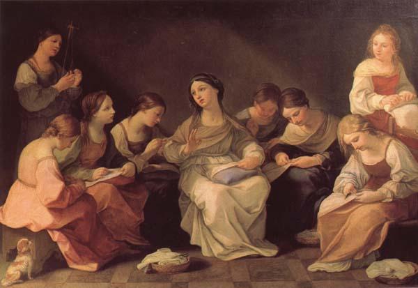 Guido Reni The Girlhood of the Virgin Mary oil painting image